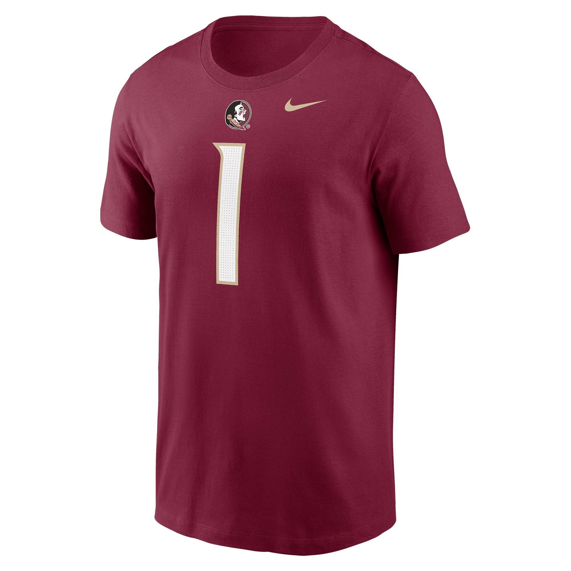 Nike Men's Florida State Seminoles No. 1 Logo Tee 